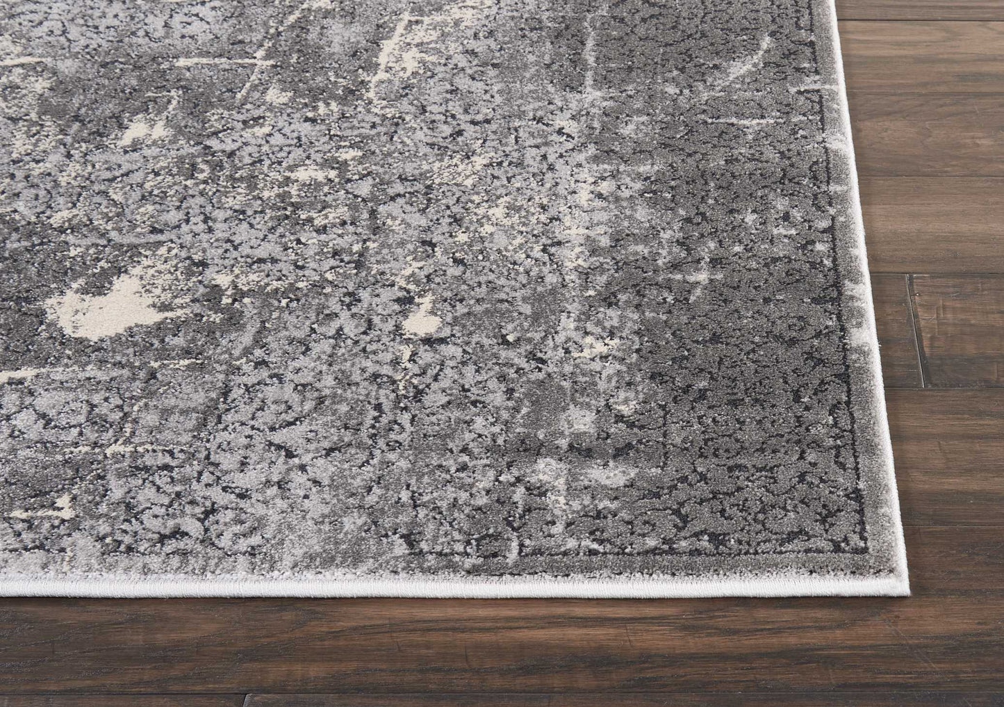 Nourison Home Heritage  Charcoal  Contemporary