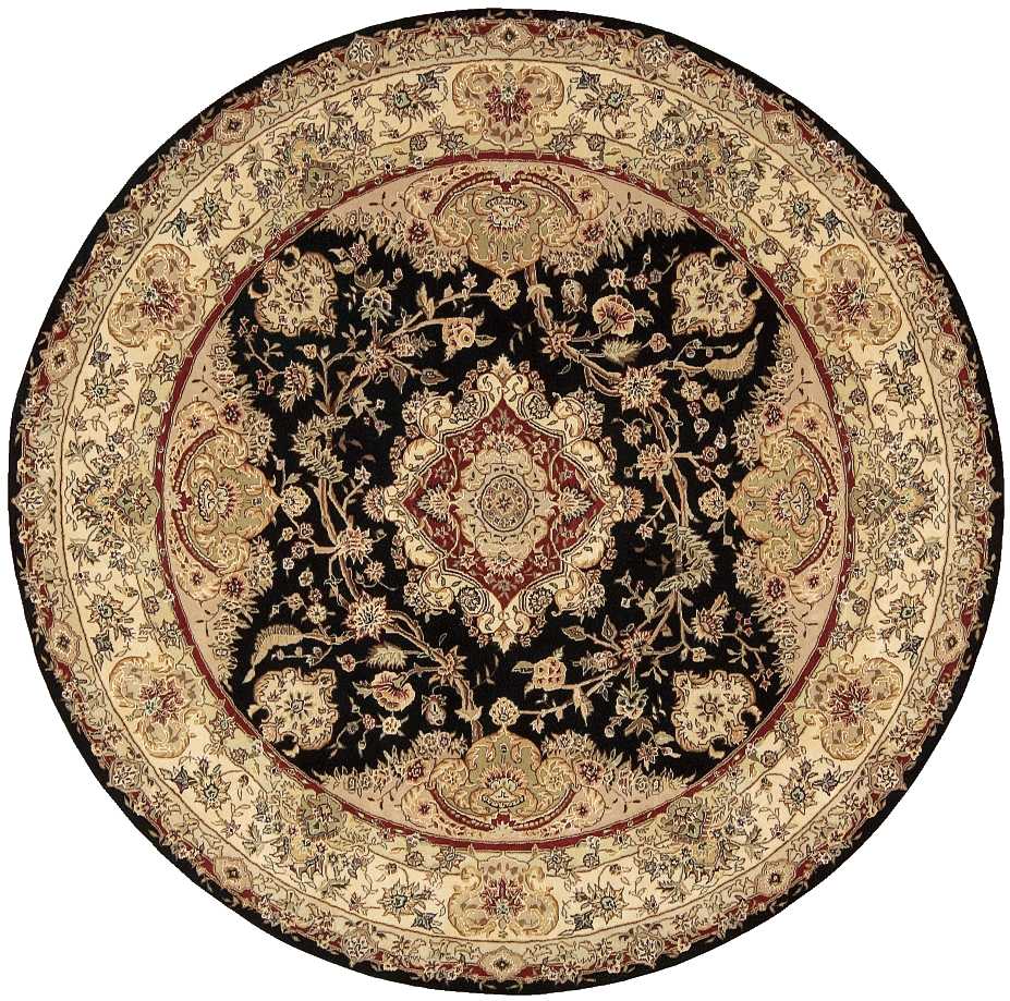 Nourison Home Nourison 2000 2028 Black Traditional Tufted Rug