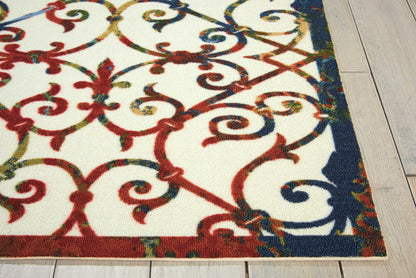 Nourison Home Home & Garden  Multicolor  Transitional