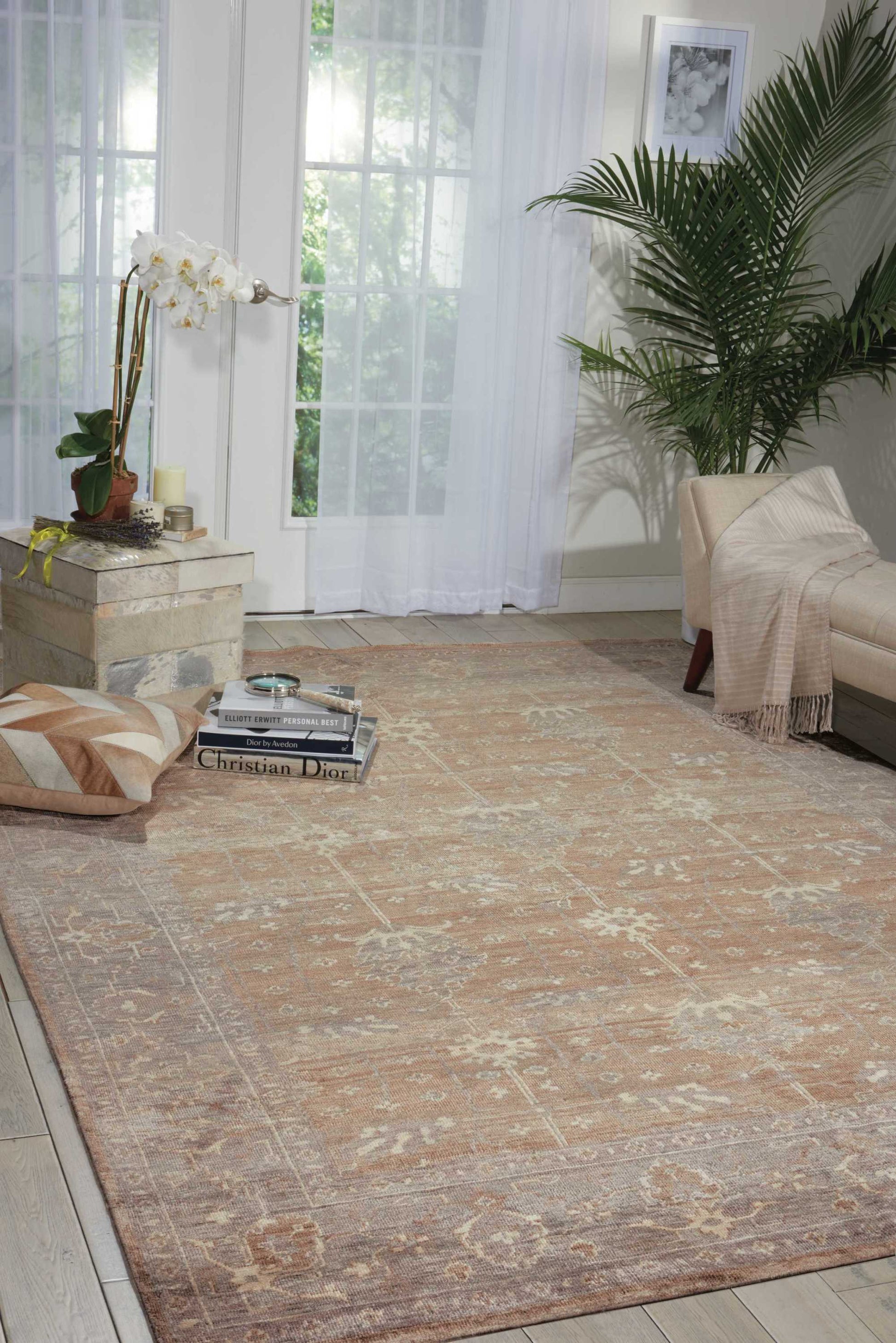 Nourison Home Aldora  Pewter  Traditional