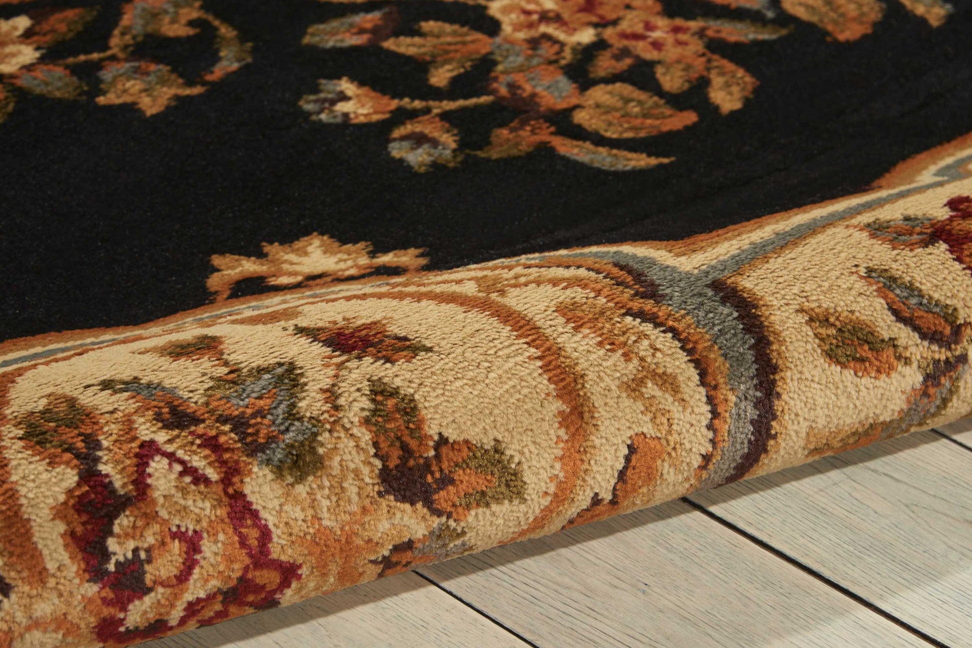 Nourison Home Paramount  Black  Traditional