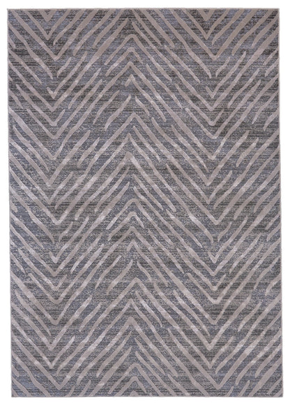 Feizy Waldor 3968F Gray Modern/Casual/Global Machine Woven Rug - Rugs - Feizy - Atlanta Designer Rugs
