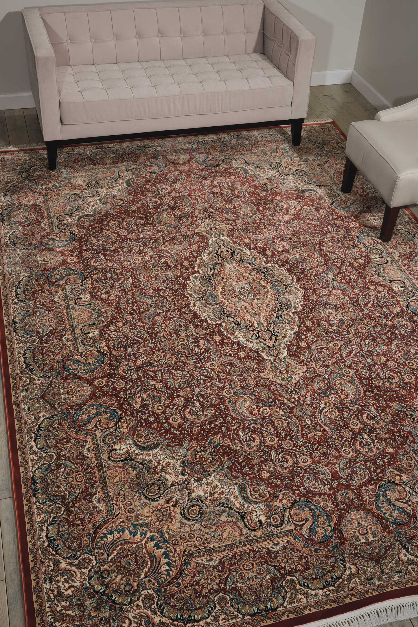 Nourison Home Persian Palace  Terracotta  Traditional
