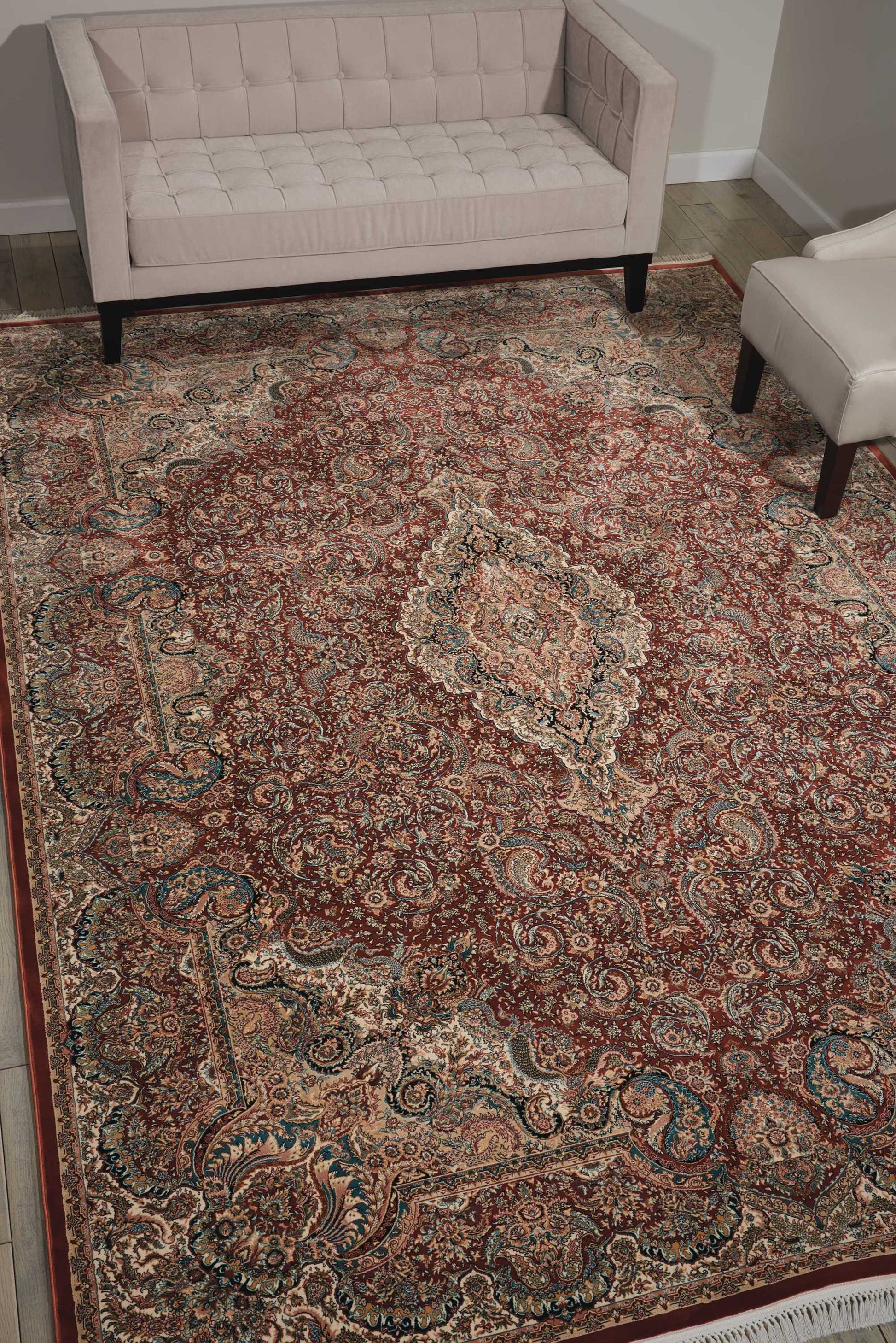 Nourison Home Persian Palace  Terracotta  Traditional