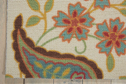 Nourison Home Vista  Ivory  Transitional