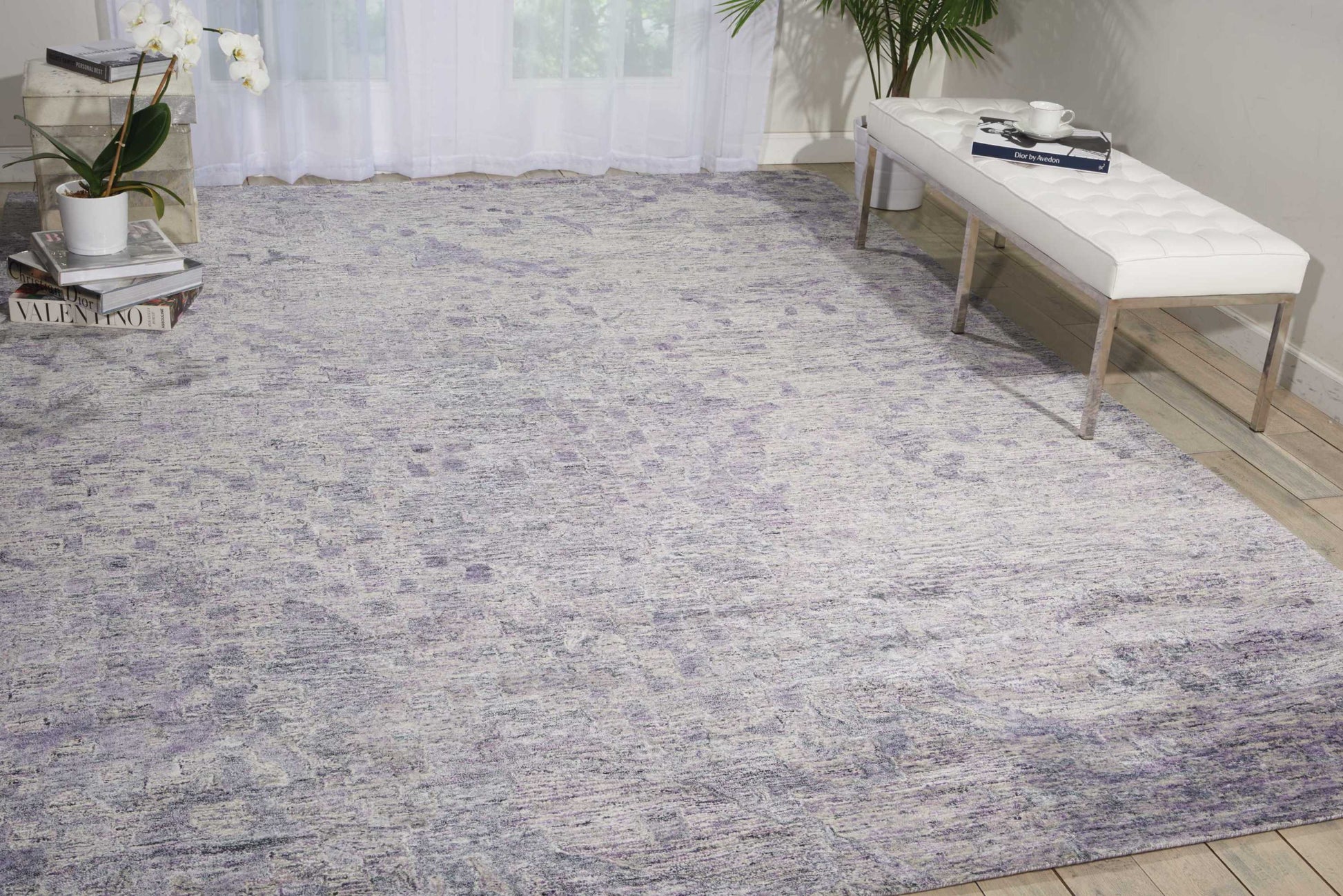 Nourison Home Gemstone  Sapphire  Contemporary