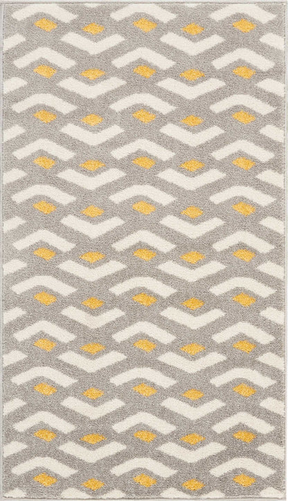 Nourison Home Harper DS300 Grey Contemporary Power-loomed Rug