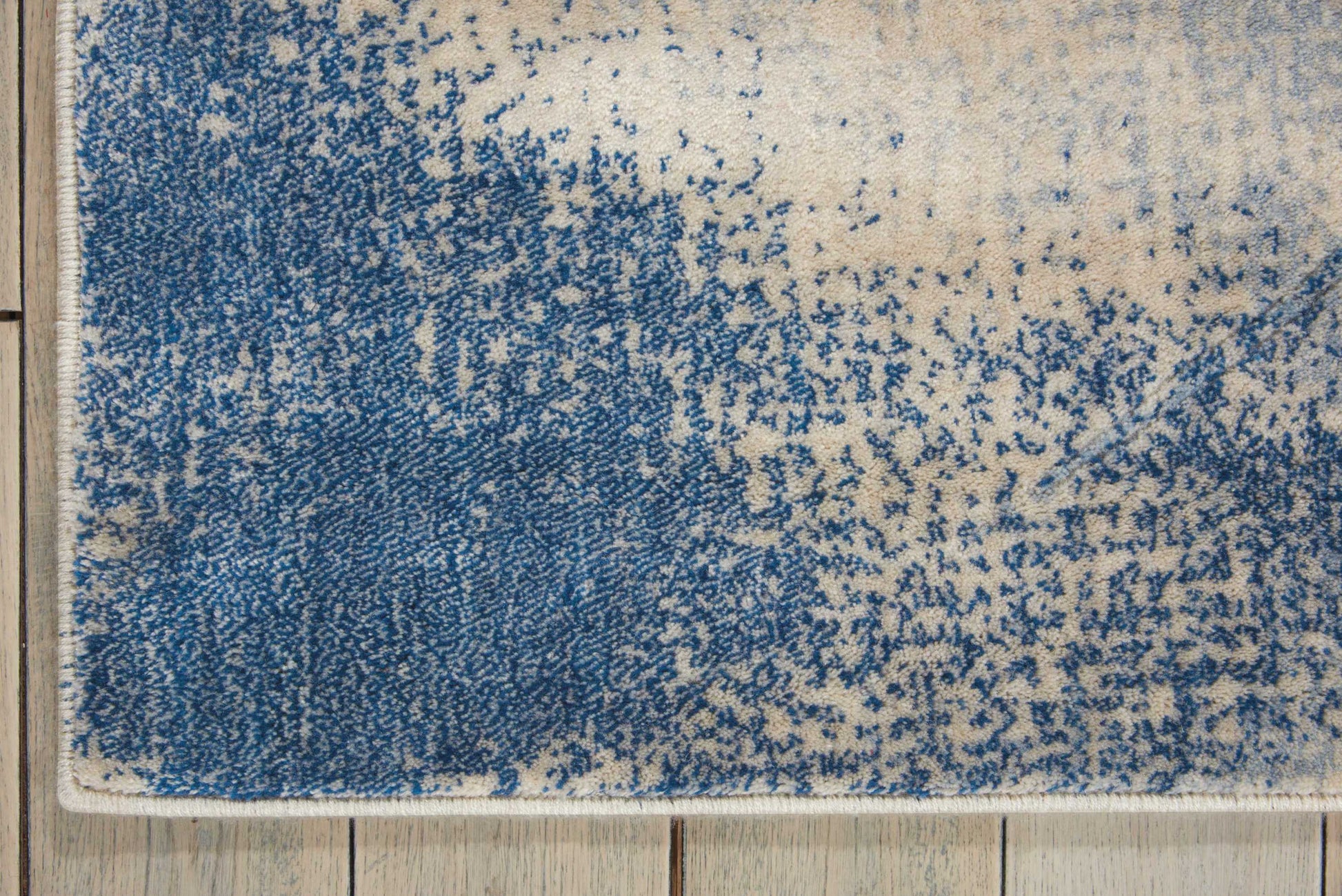 Nourison Home Somerset  Ivory Blue  Contemporary