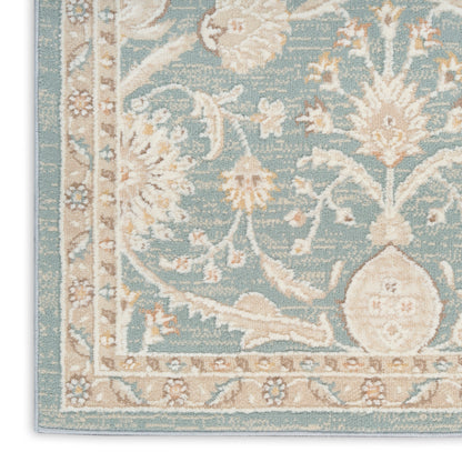 Nourison Home Isla  Blue  Traditional