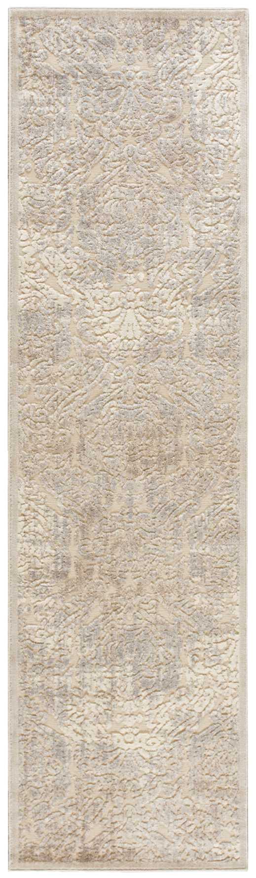 Nourison Home Graphic Illusions GIL09 Ivory Transitional Power-loomed Rug