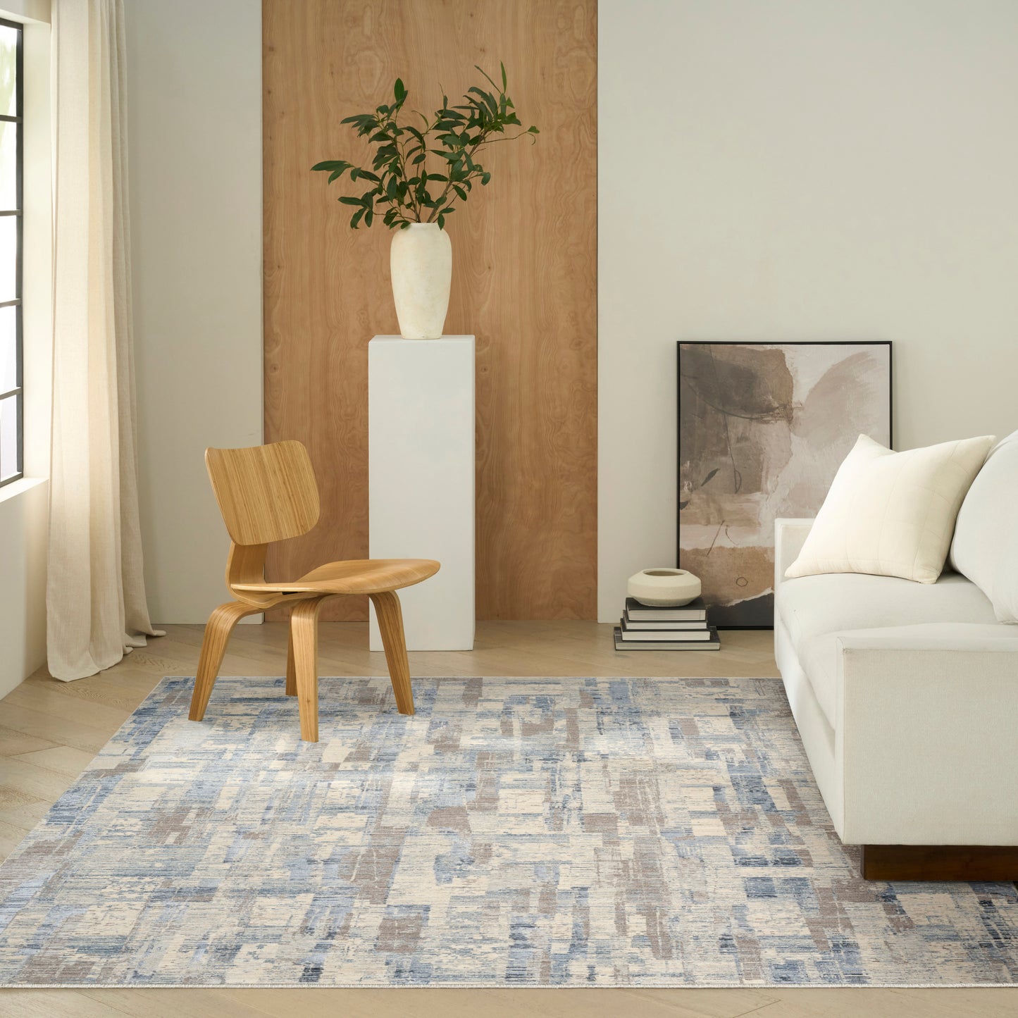 Calvin Klein CK089 Drift  Blue Beige  Contemporary