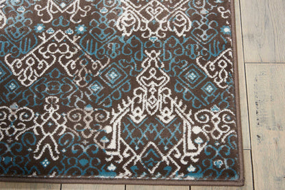 Nourison Home Karma  Blue  Transitional