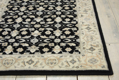 Nourison Home Persian Empire  Black  Traditional