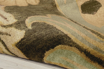 Nourison Home Jaipur  Moss  Transitional