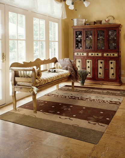Nourison Home Contour  Multicolor  Contemporary