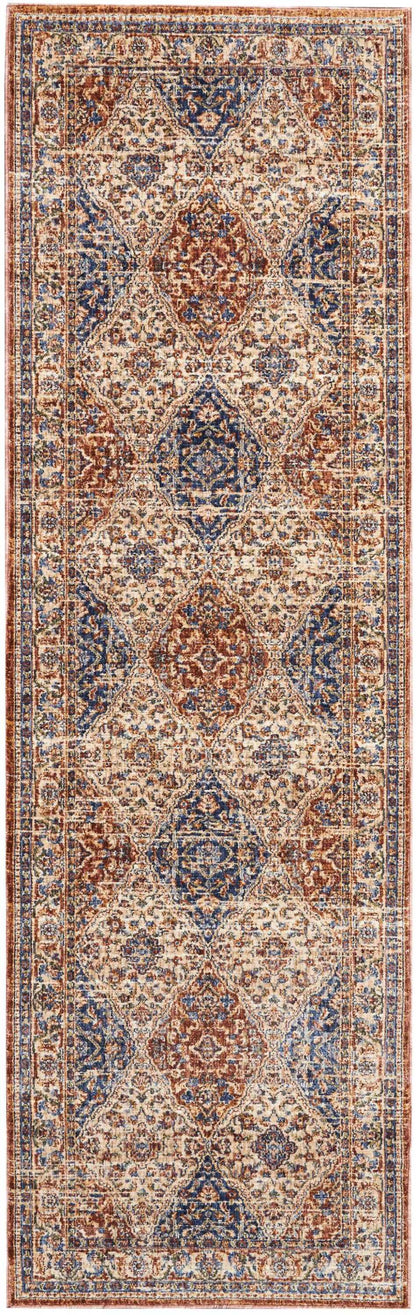 Nourison Home Lagos LAG05 Multicolor Traditional Power-loomed Rug