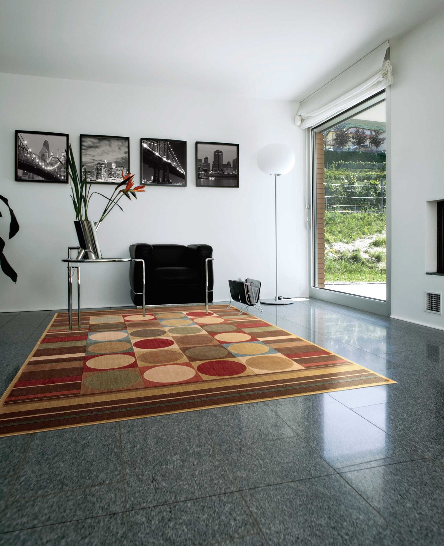 Nourison Home Somerset  Multicolor  Contemporary