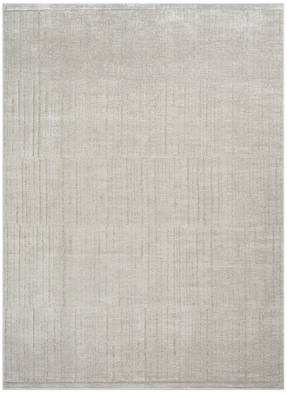 Nourison Home Andes AND06 Silver Contemporary Power-loomed Rugs