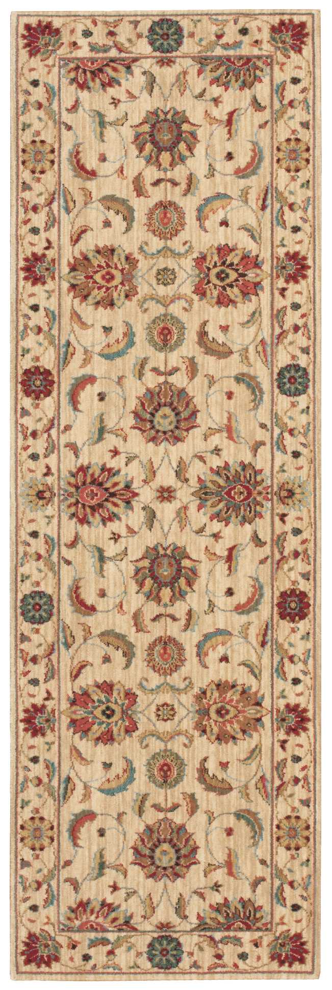 Nourison Home Living Treasures LI04 Ivory Traditional Loom-woven Rug