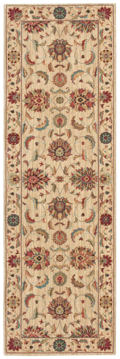Nourison Home Living Treasures LI04 Ivory Traditional Loom-woven Rug