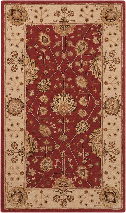 Nourison Home Nourison 3000 3102 Red Traditional Tufted Rug