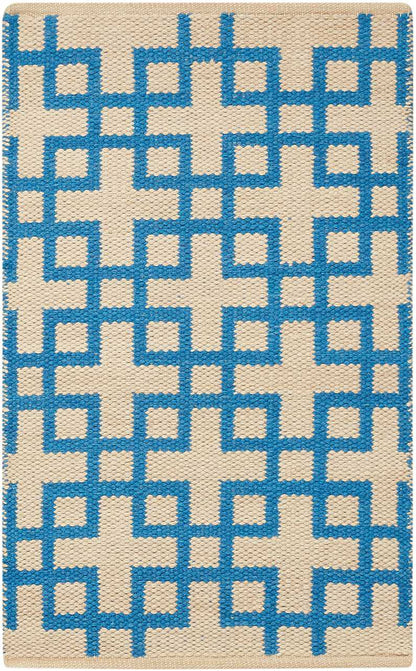 Barclay Butera Maze MAZ01 Indigo Contemporary Woven Rug
