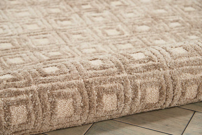 Nourison Home Deco Mod  Taupe  Transitional