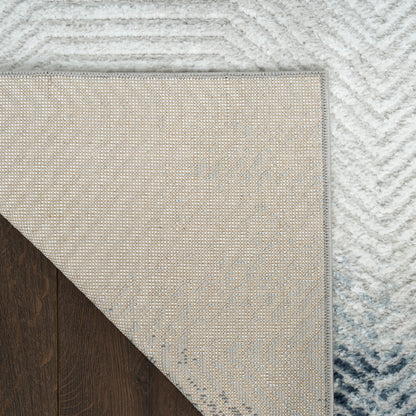 Nourison Home Dekor  Grey Navy  Contemporary