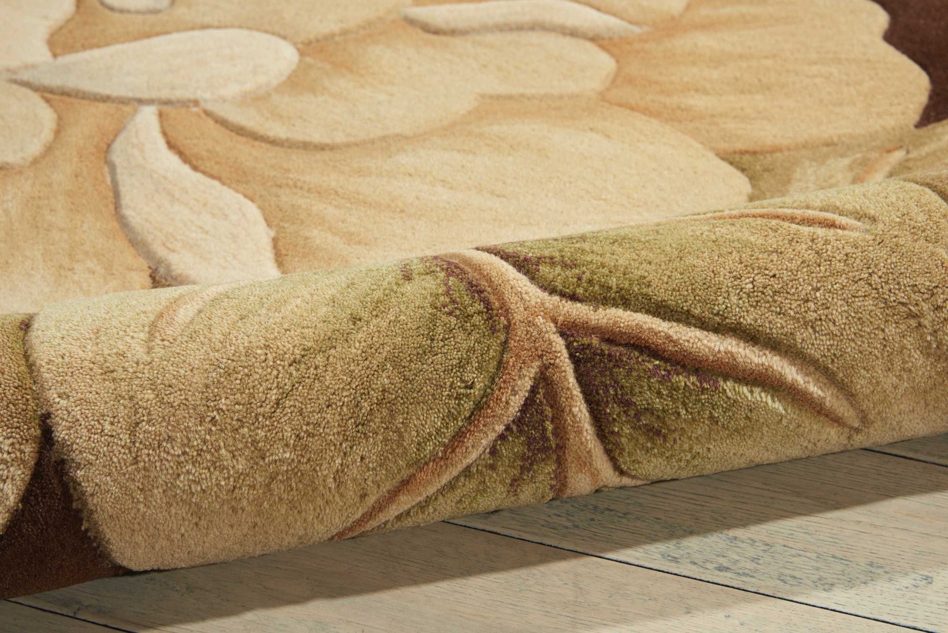 Nourison Home Tropics  Brown  Contemporary