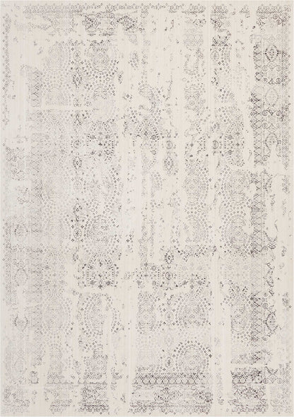 Nourison Home Silver Screen  Ivory Grey  Transitional