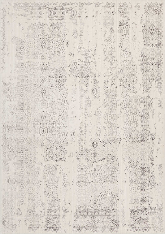 Nourison Home Silver Screen  Ivory Grey  Transitional