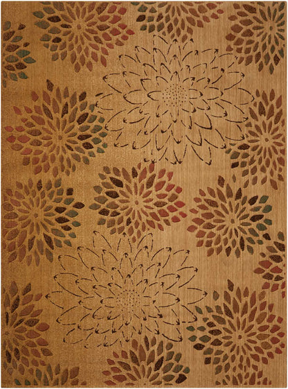 Nourison Home Radiant Impression  Beige  Transitional
