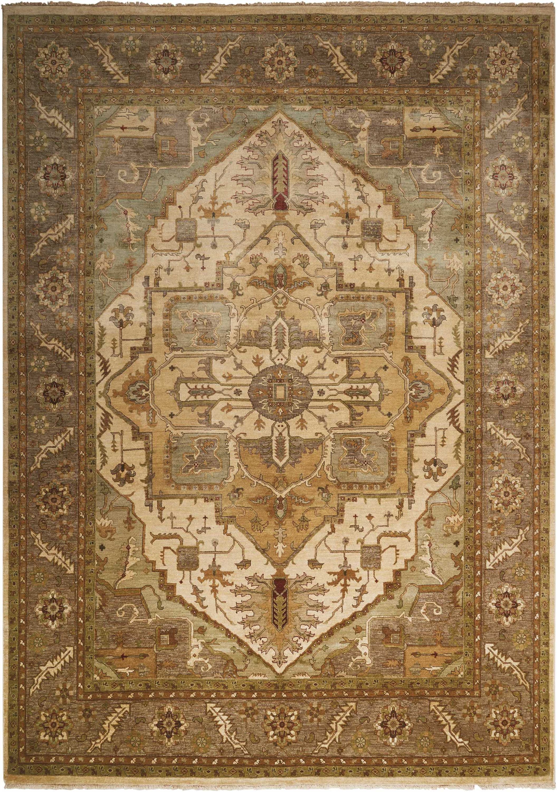 Nourison Home Legend  Beige  Traditional