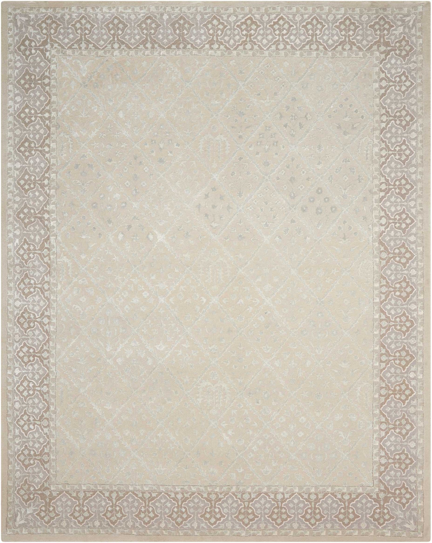 Nourison Home Symphony SYM02 Sand Traditional Tufted Rug
