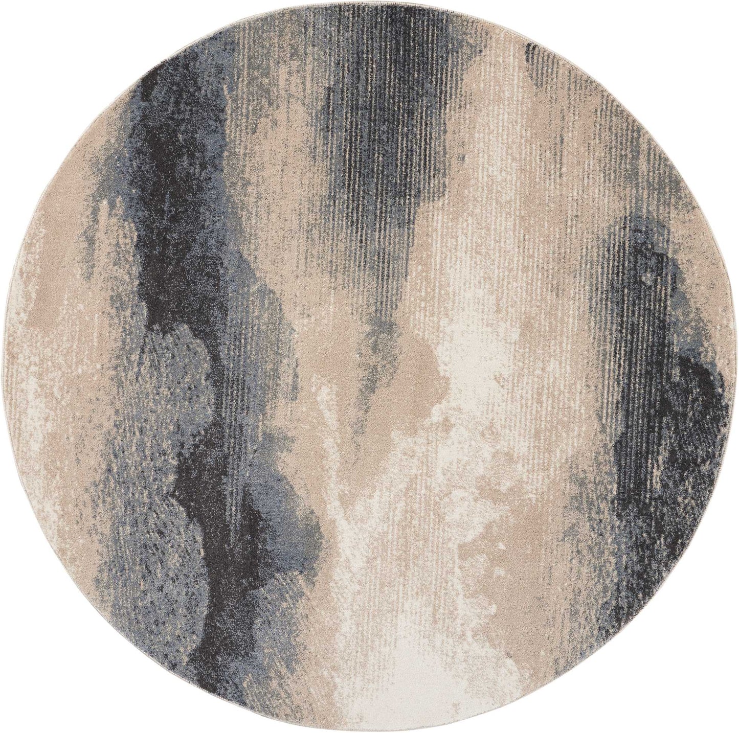 Nourison Home Maxell MAE06 Flint Contemporary Power-loomed Rugs