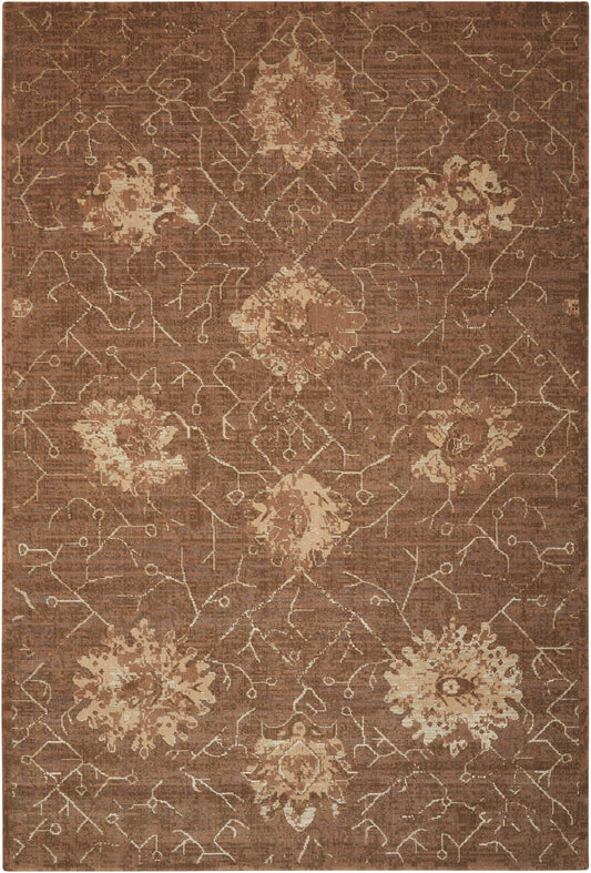 Nourison Home Silken Allure  Chocolate  Traditional