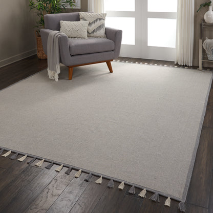 Nourison Home Otto  Light Grey  Contemporary