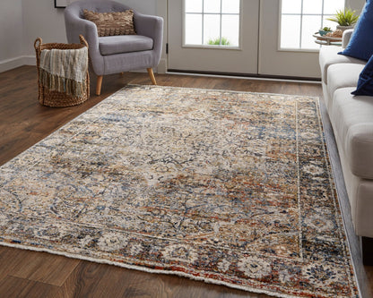 Feizy Kaia 39GMF Multi Transitional/Bohemian & Eclect Machine Woven Rug - Rugs - Feizy - Atlanta Designer Rugs