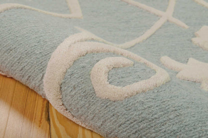 Nourison Home Ambrose  Blue  Transitional