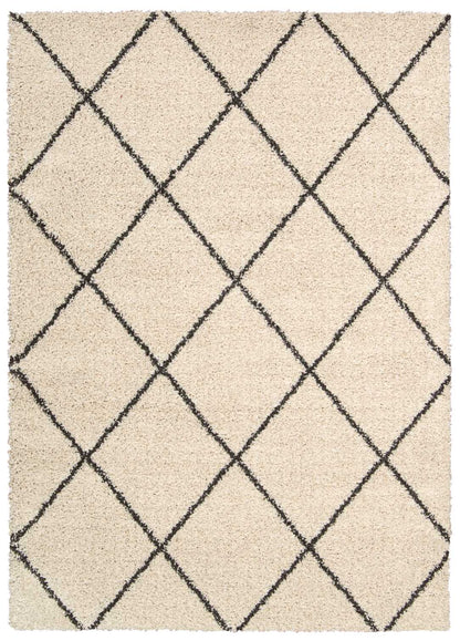 Nourison Home Brisbane  Ivory Charcoal  Contemporary