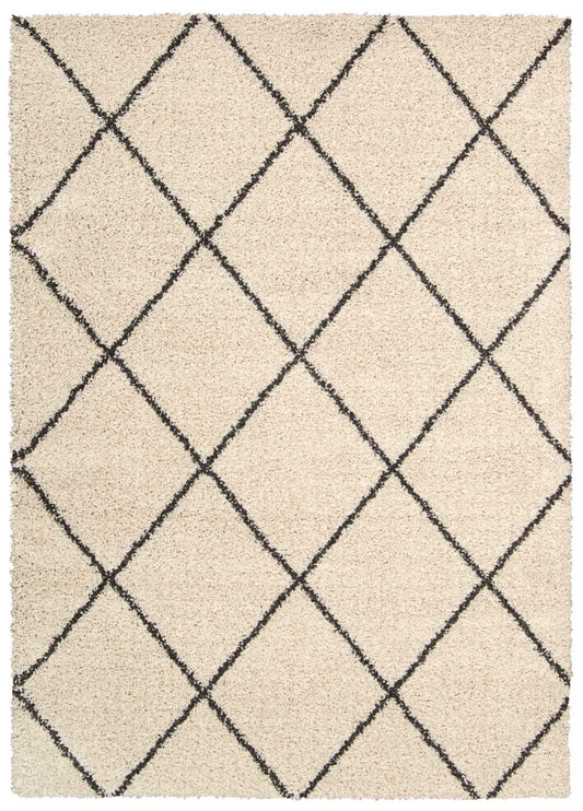 Nourison Home Brisbane  Ivory Charcoal  Contemporary