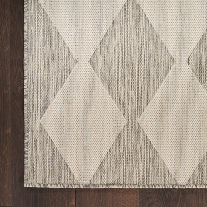 Nourison Home Positano  Light Grey  Contemporary