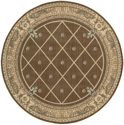 Nourison Home Ashton House AS03 Mink Traditional Loom-woven Rug