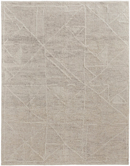 Feizy Alford  Ivory Beige Modern/Scandinavian/Natural
