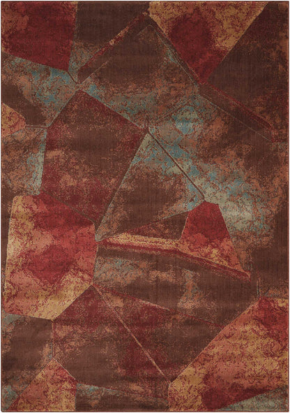 Nourison Home Somerset ST77 Multicolor Contemporary Power-loomed Rug