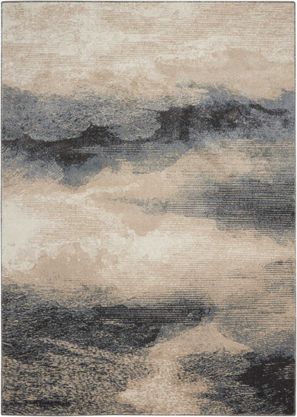 Nourison Home Maxell MAE06 Flint Contemporary Power-loomed Rugs