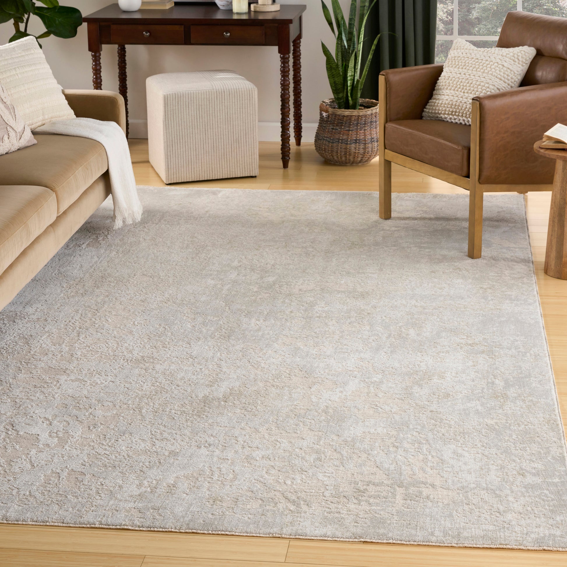 Nourison Home Envy  Ivory Grey  Contemporary
