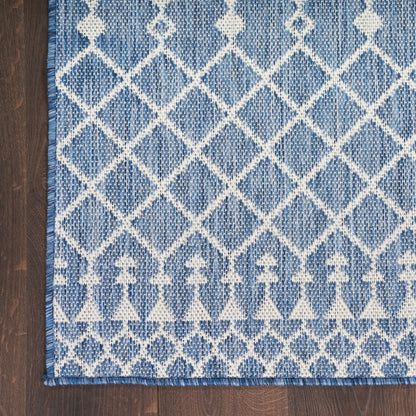 Nourison Home Positano  Navy Blue  Contemporary