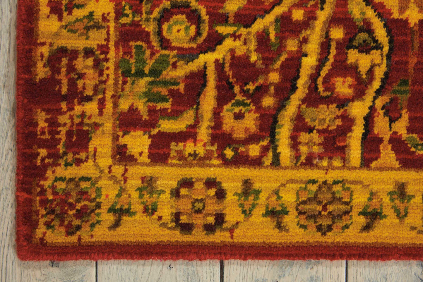 Nourison Home Timeless  Scarlet  Traditional