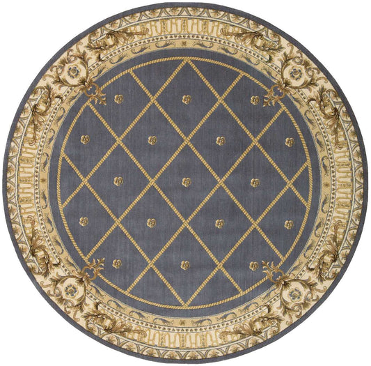 Nourison Home Ashton House  Blue  Traditional